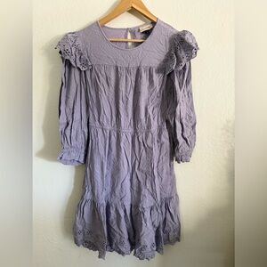 Like new Universal Thread Light Purple Eyelet Dress